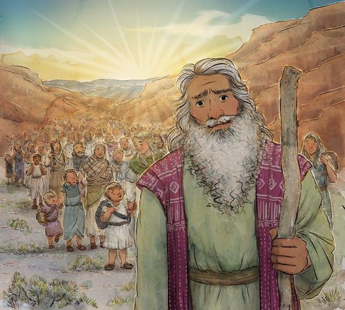 Mojžiš a deti Izraela