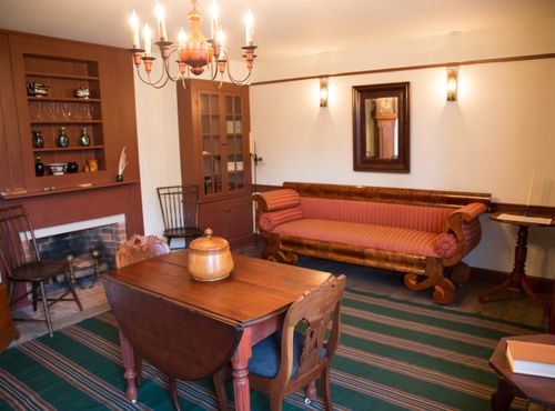 interior of Newel K. Whitney home, Kirtland, Ohio