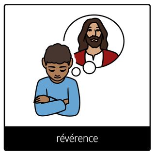 Pictogramme de l’Évangile pour « respect »