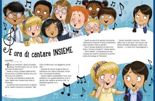 children singing in Primary