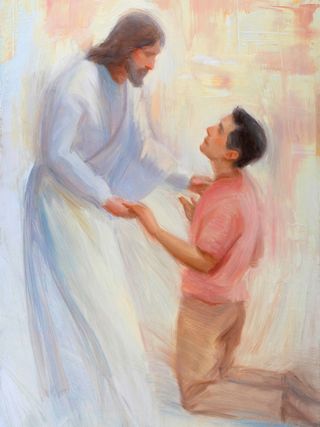 Meeting the Savior [Conocer al Salvador], por Jen Tolman