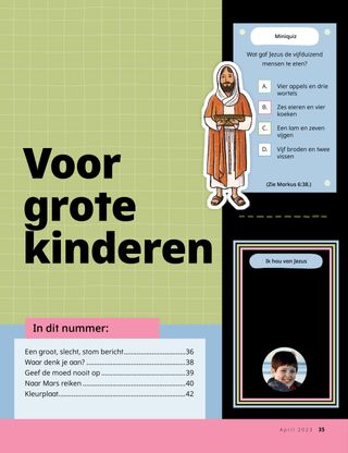 Voorblad Voor grote kinderen