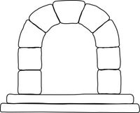 arch with keystone