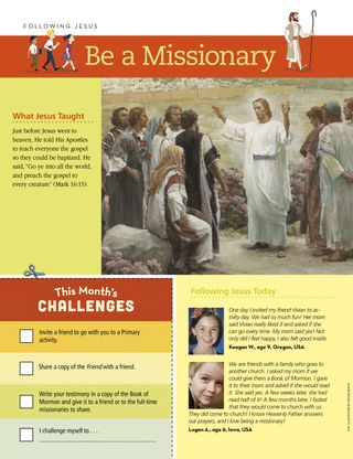 Following Jesus: Be a Missionary