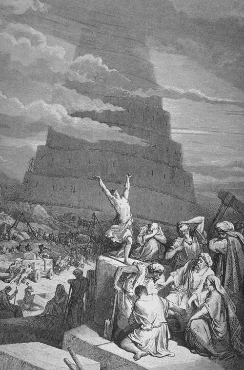 construção da torre de Babel