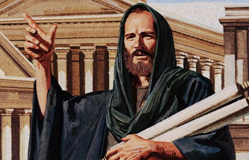 porträtt av aposteln Paulus