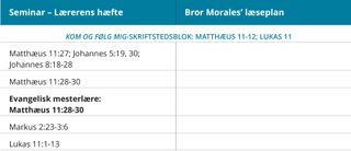 grafik 3 af bror Morales’ læseplan