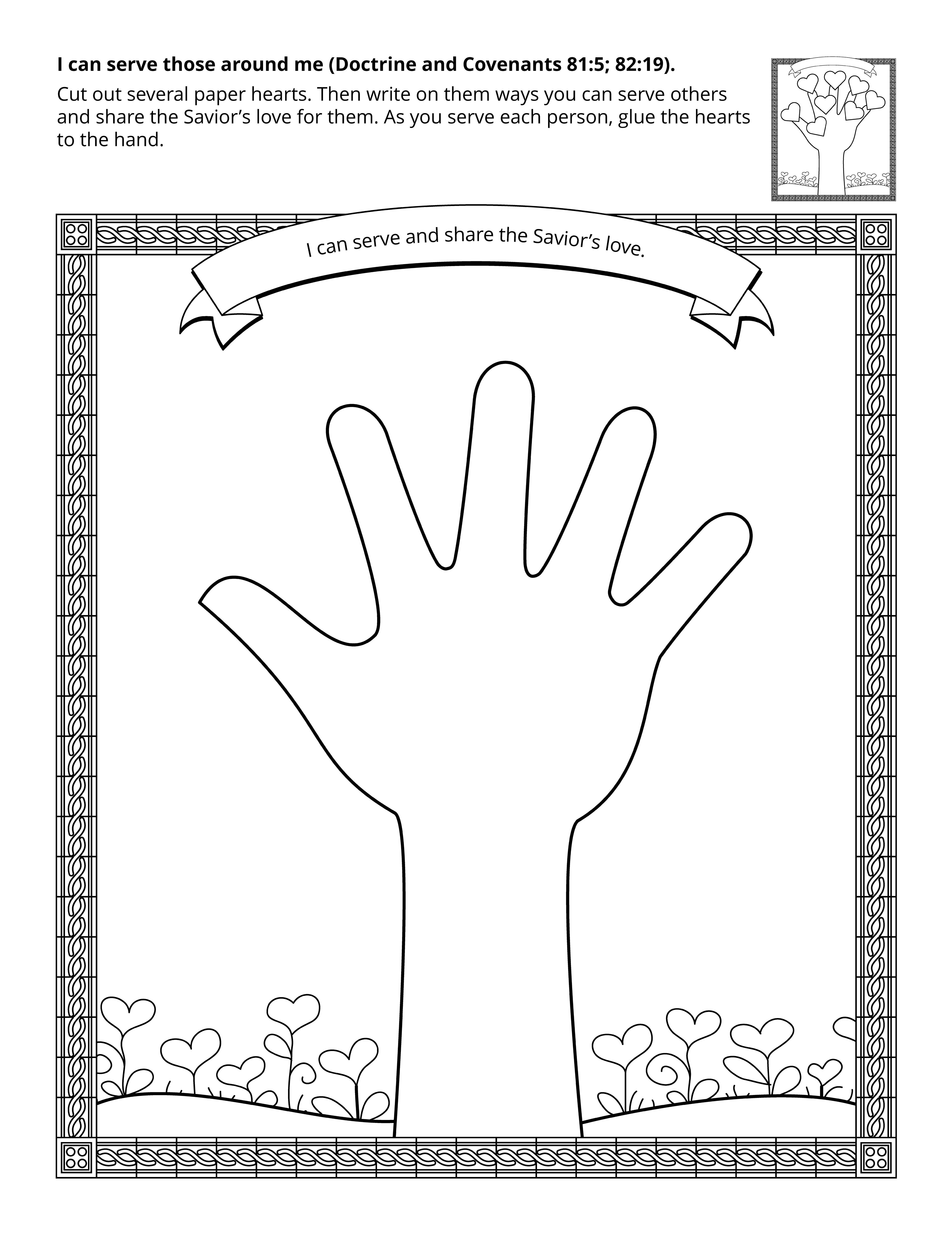 A line art drawing of hand and arm.