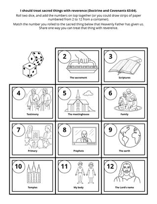 activity page for children