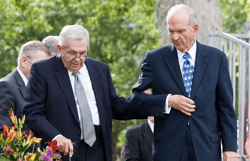 Boyd K. Packer and Russell M. Nelson