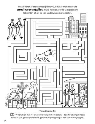 Fifth Article of Faith coloring page