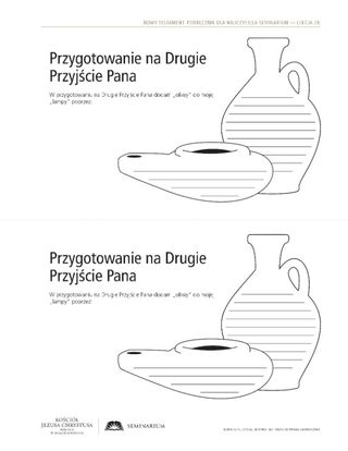 materiały dodatkowe, Przygotowanie na Drugie Przyjście Pana