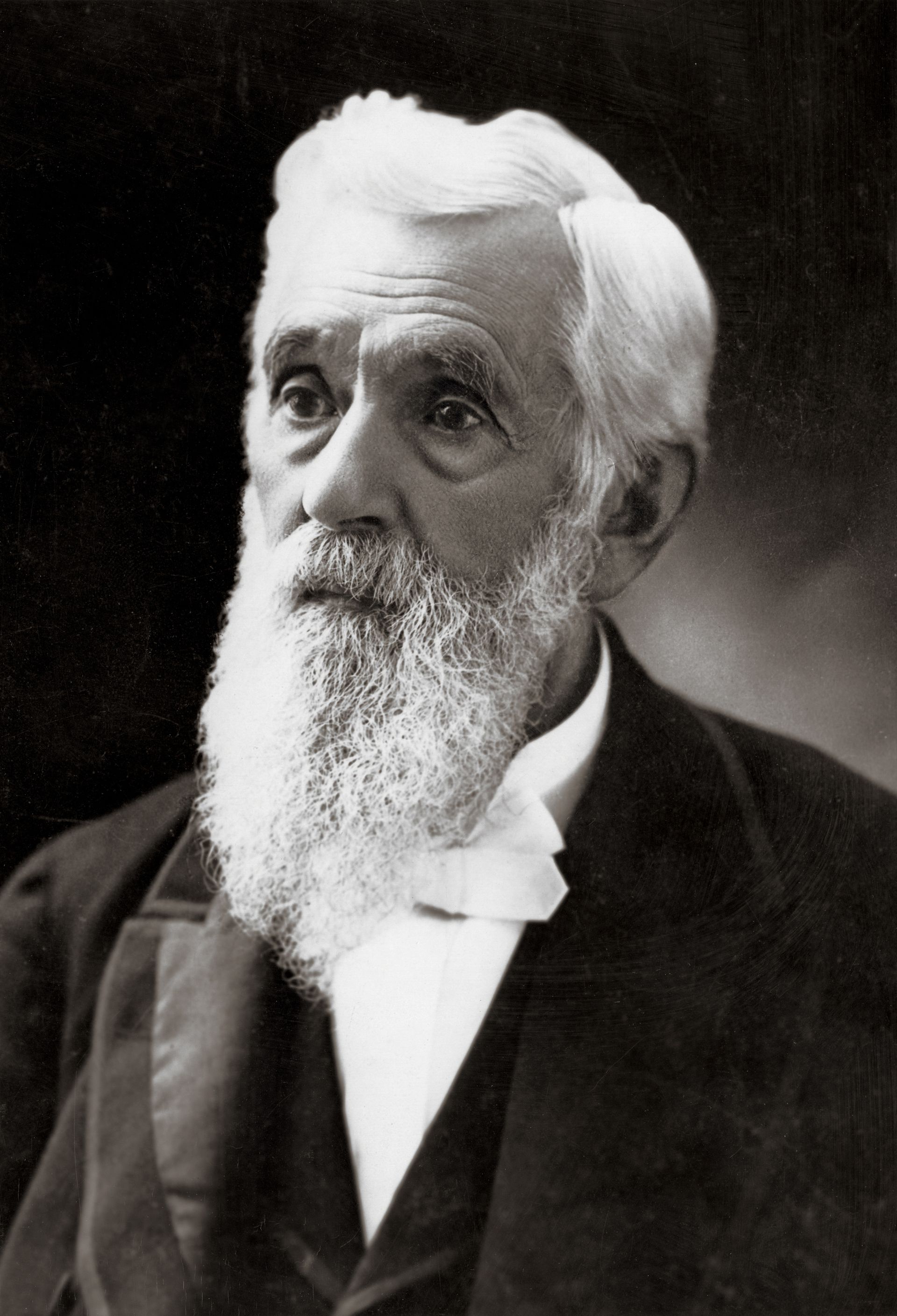 President Lorenzo Snow in a white shirt and dark suit. Teachings of Presidents of the Church: Lorenzo Snow (2012), iv