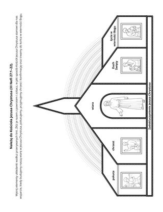 strona z zadaniami: Należę do Kościoła Jezusa Chrystusa