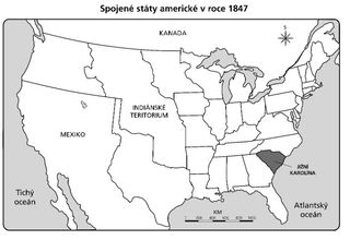 mapa, Spojené státy