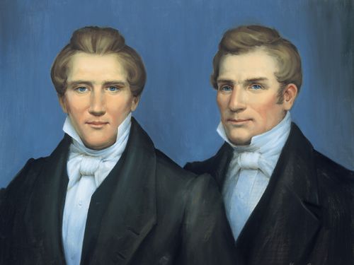 Joseph and Hyrum Smith