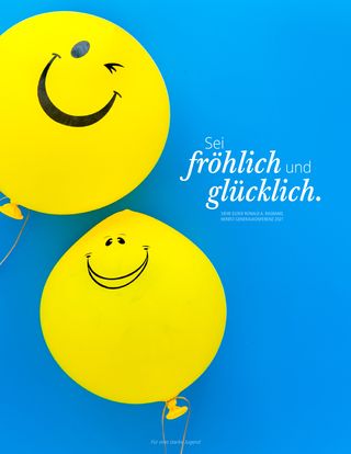 Ballons mit Smileys