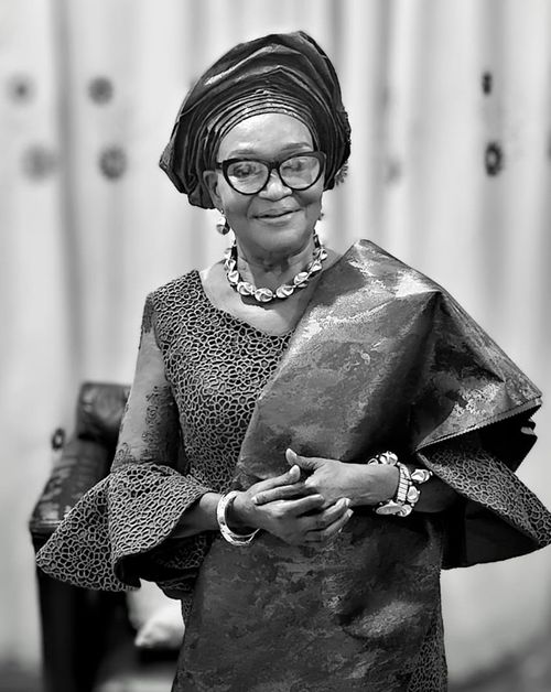 Elder Egbo’s mother.