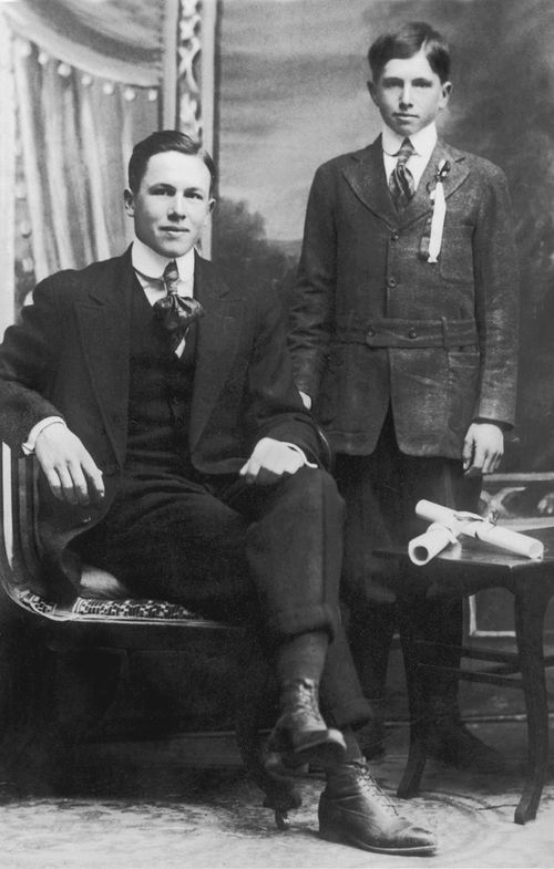 Ezra Taft and Orval Benson