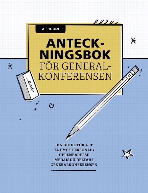 Anteckningsbok för generalkonferensen