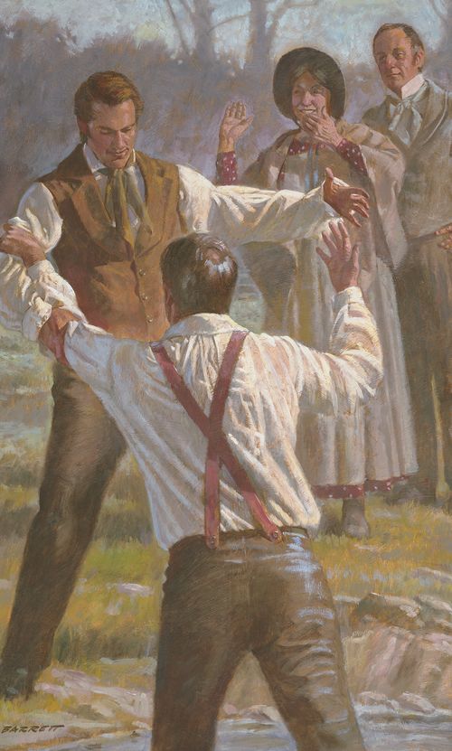 Baptism of Joseph Smith Sr.