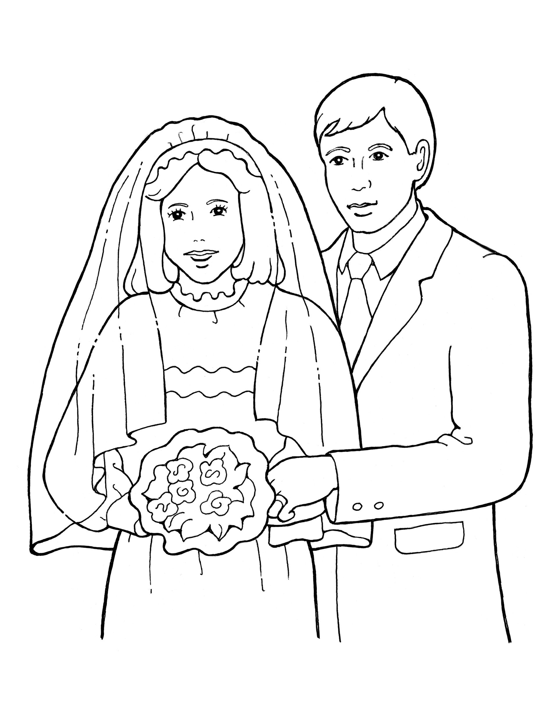 An illustration of marriage.