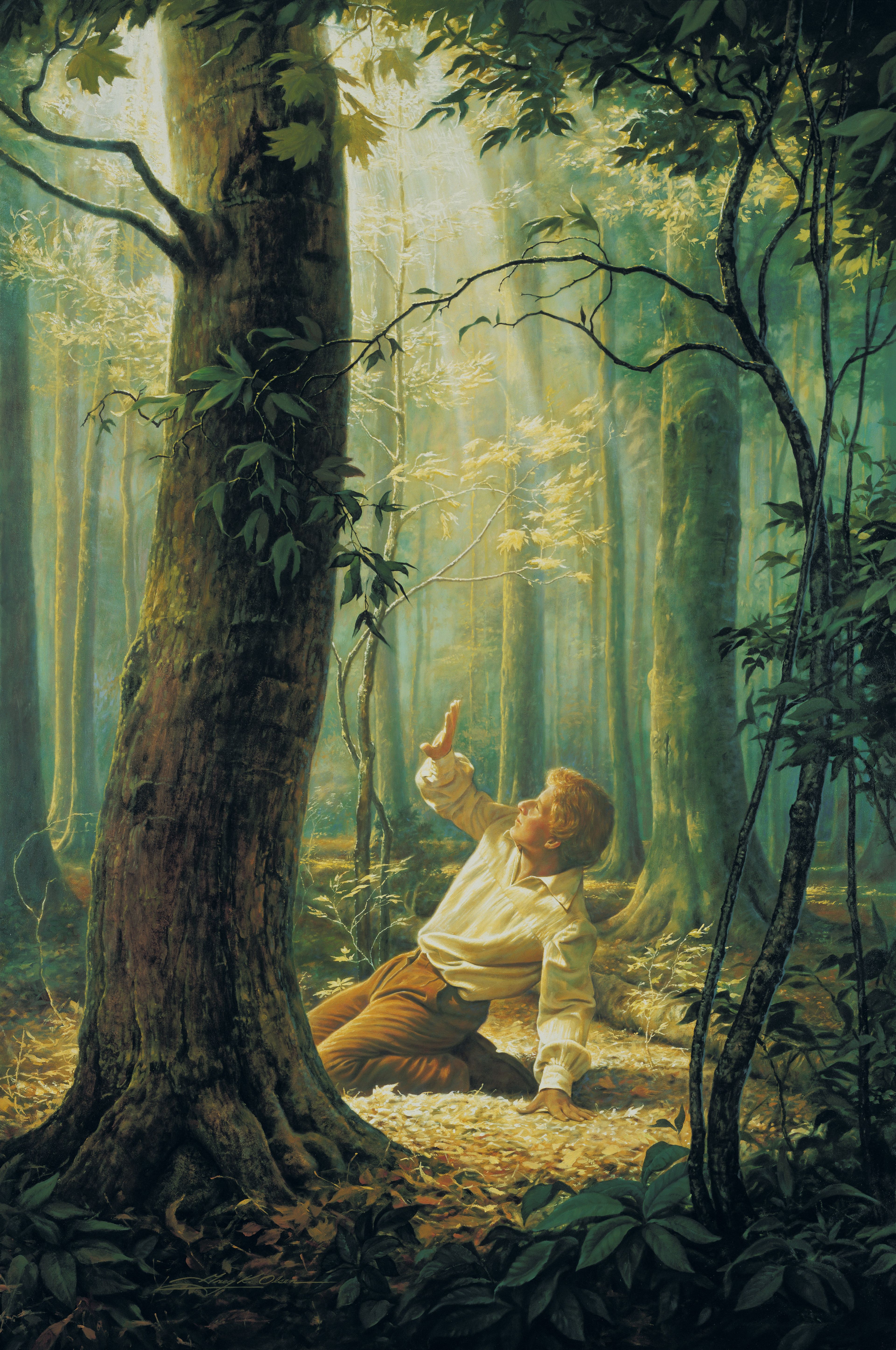 Joseph Smith’s First Vision, by Greg K. Olsen.