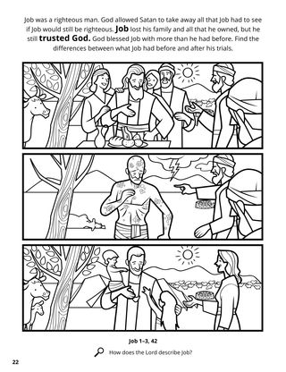 Job coloring page