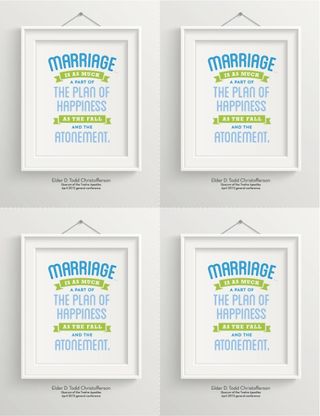 marriage card 4-up