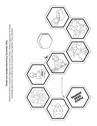 Hoja de actividades: Puedo orar siempre