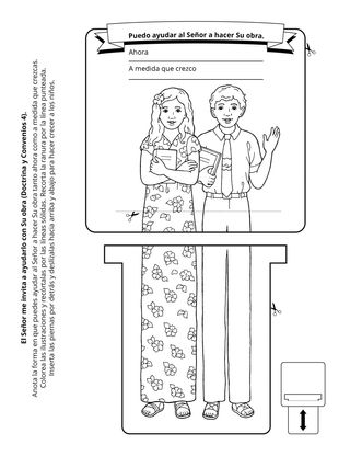 hoja de actividades para niños