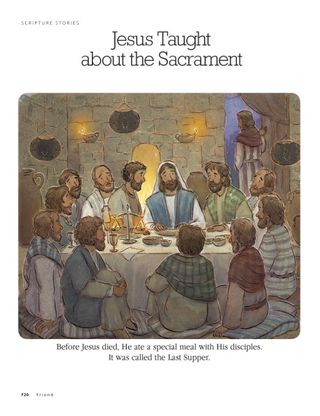 Jesus Taught about the Sacrament