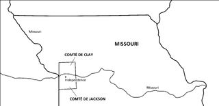 carte du Missouri