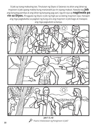 Job coloring page