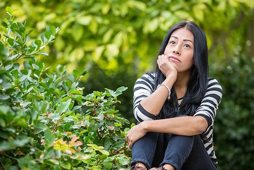 woman pondering