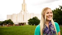 youth at temple