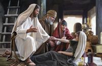 Jesus Christ healing