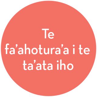 ītona nō te fa’ahotura’a i te ta’ata iho