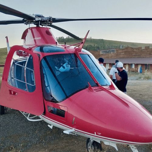 helicóptero ambulância