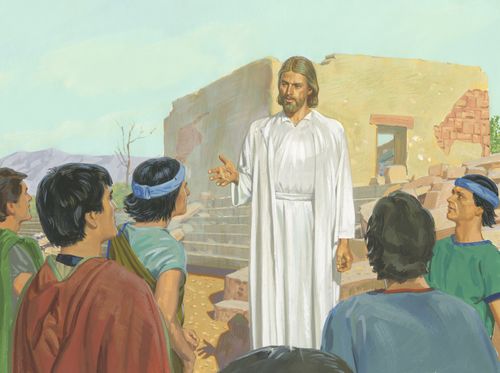 Jesus teaching