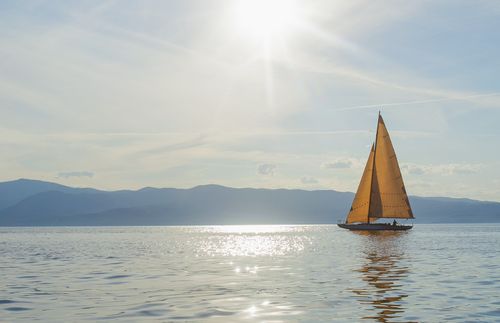 sail boat on the water