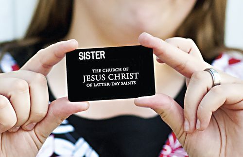 missionary name tag