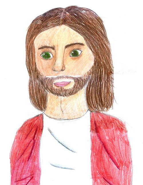 Child’s drawing of Jesus