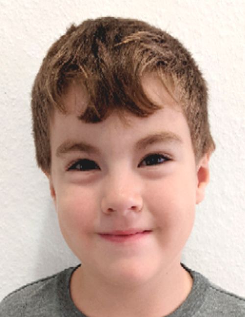 Headshot of smiling boy