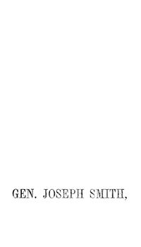 Panfleto da campanha presidencial de Joseph Smith