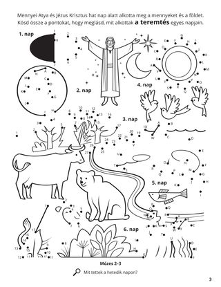 The Creation coloring page