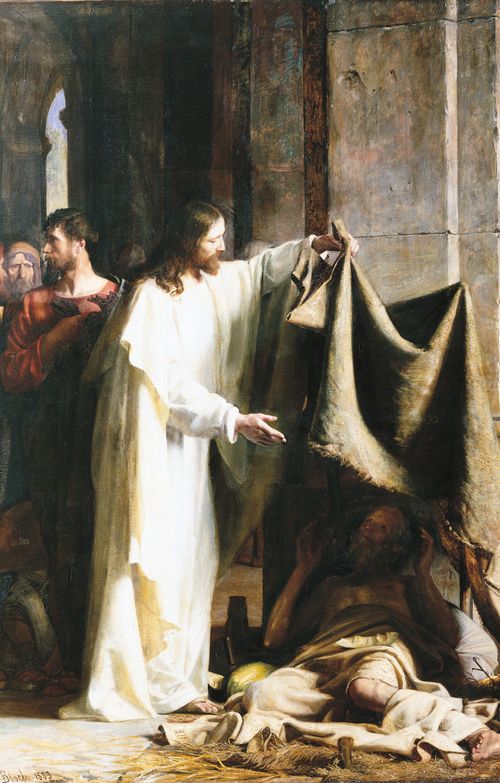 Cristo junto ao poço de Betesda