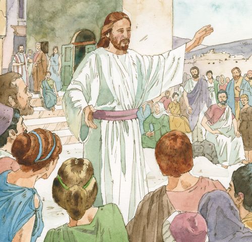 Jesus dwelling in city of Zion