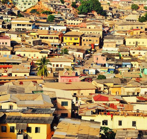 neighborhood with homes on a hill