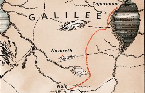 map of Galilee